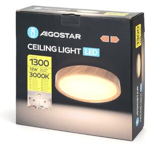 Aigostar - LED Stropné svietidlo LED/12W/230V 3000K pr. 26,3 cm