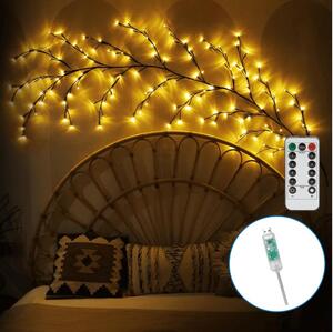 Aigostar - LED Nástenná dekorácia 144xLED/5W/5V teplá biela