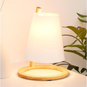Atmosphera - Stolná lampa PITA 1xE14/40W/230V bambus