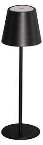 Kanlux 36321 - LED Stmievateľná stolná lampa INITA LED/1,2W/1800 mAh IP54 čierna