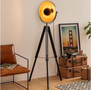 Atmosphera - Stojacia lampa LAHTI 1xE27/25W/230V paulovnia