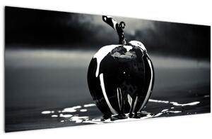Obraz čierneho jablká (120x50 cm)