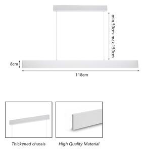 Brilagi - LED Stmiev. luster na lanku SLIMLINE LED/40W/230V 3000-6000K biela + DO