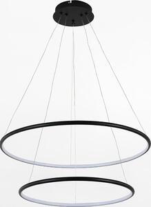 Zuma Line PL201004B-2BK - LED Luster na lanku MARSEILLE LED/40W/230V čierna