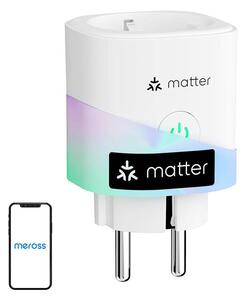 Inteligentná zásuvka MEROSS MSS315CFH-EU s meraním spotreby energie (Matter)