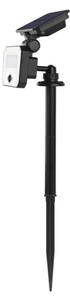 LED Solárny reflektor so senzorom pohybu SPILO LED/3,7V 3600mAh 4000K IP54 + DO