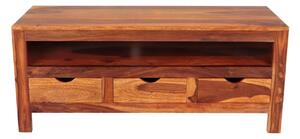 Drevený tv stolík z masívu palisander 120x50x40