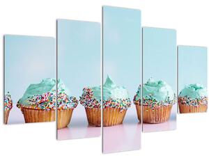 Obraz cupcakes (150x105 cm)