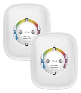 Inteligentná zásuvka Gosund SP1-HE WiFi, 2 kusy (HomeKit) (dvojbalenie) 16 A