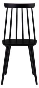 Čierna drevená stolička TANARO