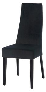 Čierna čalúnená stolička SORIN