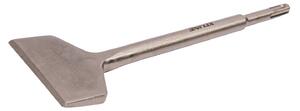 XTLINE Plochý zakrivený sekáč SDS PLUS | 14 × 250 × 75 mm