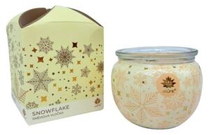 Arome Sviečka v skle a flower boxe, Snowflake, 90 g