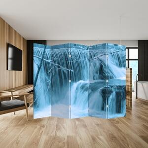 Paraván - Ľadové vodopády (210x170 cm)