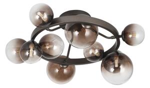 Brilagi - LED prisadený luster MILLA 10xG9/3W/230V hnedá/dymová hnedá