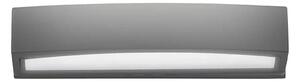 Ideal Lux - Vonkajšie nástenné svietidlo ANDROMEDA 2xE27/60W/230V IP55 antracit