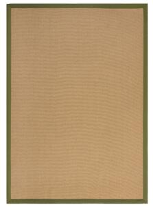 Flair Rugs , Kusový koberec Herringbone Border Kira Green, 120x170, béžová, chodba / predsieň