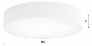 LED Stropné svietidlo CLEO LED/43W/230V 4000K pr. 40 cm biela