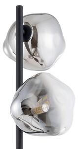 Brilagi - Stojacia lampa VULCANO 3xG9/8W/230V čierna/dymová čierna