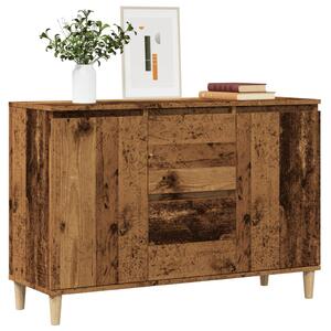 Komoda staré drevo 102x35x70 cm kompozitné drevo