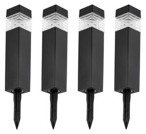 SADA 4x LED Solárna lampa LED/0,06W/1,2V 6000K IP44