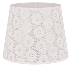 Duolla - Tienidlo k stolný lampě CLASSIC M E27 pr. 24 cm biela