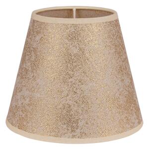 Duolla - Tienidlo k stolnej lampe SOFIA XS E14 pr. 18,5 cm zlatá