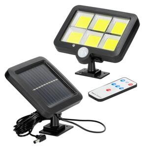 LED solárny reflektor so senzorom LED/1,5W/3,7V 6000K IP44 1200 mAh