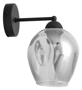 Nástenná lampa LILI 1xE27/15W/230V čierna/šedá