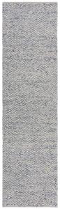 Flair Rugs , Ručne tkaný behúň Minerals Blue, 60x230, modrá, chodba / predsieň