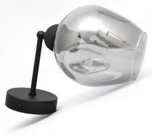 Nástenná lampa LILI 1xE27/15W/230V čierna/šedá