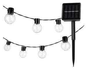 LED Solárna reťaz 30xLED/0,12W/1,2V 1xAA IP44 3000K