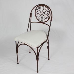 Ručne kovaná marocká stolička ,,Dalya"