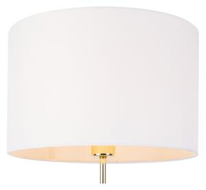 Zuma Line RLT93163-1GW - Stolná lampa REA 1xE27/60W/230V biela