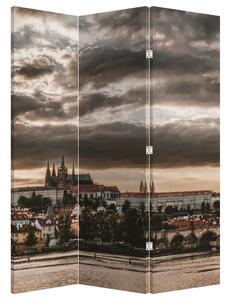 Paraván - Pražský hrad v šere (126x170 cm)