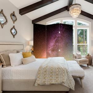 Paraván - Obloha plná hviezd (126x170 cm)