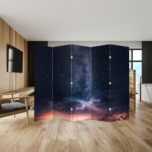 Paraván - Obloha s hviezdami (210x170 cm)