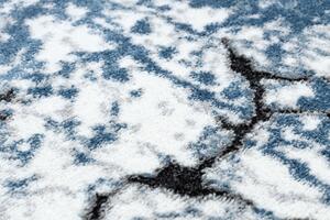 Moderný koberec COZY 8871 Marble, Mramor, modrý