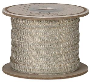 Dekoratívna stuha Mint/Gold – 25 m