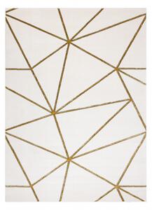 Koberec EMERALD exkluzívny 1013 glamour, geometrický krém / zlatý