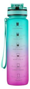 NCD04 ZELENO-RUŽOVÁ TRITANOVÁ FĽAŠA NA NÁPOJE 950 ML NILS CAMP