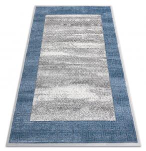 Moderný koberec NOBLE 1512 68 vzor rámu, Grécky vintage, krémovo/ modrý