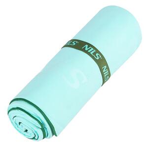 NCR13 ZELENÁ/TMAVOZELENÁ RUČNÍK Z MIKROVLÁKNA NILS