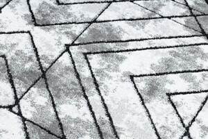 Moderný koberec COZY Tico, geometrický, šedý