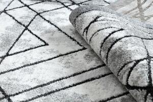 Moderný koberec COZY Tico, geometrický, šedý