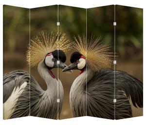 Paraván - Vtáky (210x170 cm)