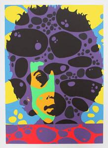 Smart, Larry - Umelecká tlač Dylan - Liquid Light, 1967, (30 x 40 cm)
