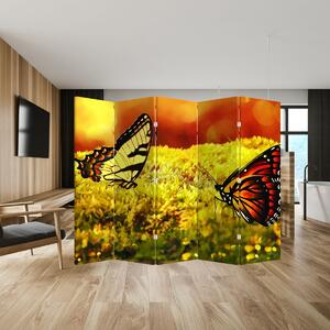 Paraván - Motýle (210x170 cm)