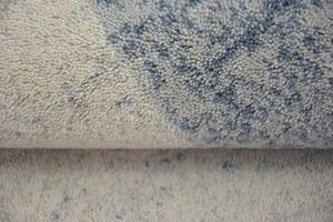 Vlnený koberec MOON DEEP sivý