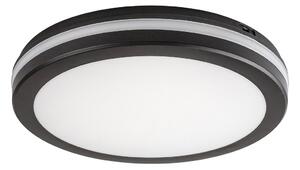 Rabalux 77035 vonkajšie stropné LED svietidlo s CCT prepínačom Indre, čierna